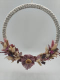 Makramee Kranz Herbst Trockenblumen Dekoration 41