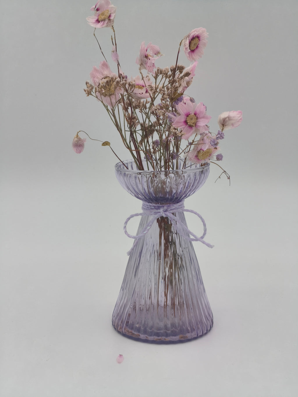 Dekoration Blumen-Vase mit Trockenblumen 44