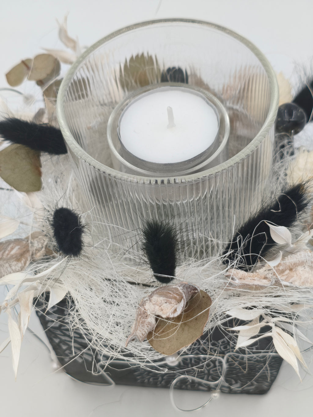 Windlicht mit Mandala Muster 51